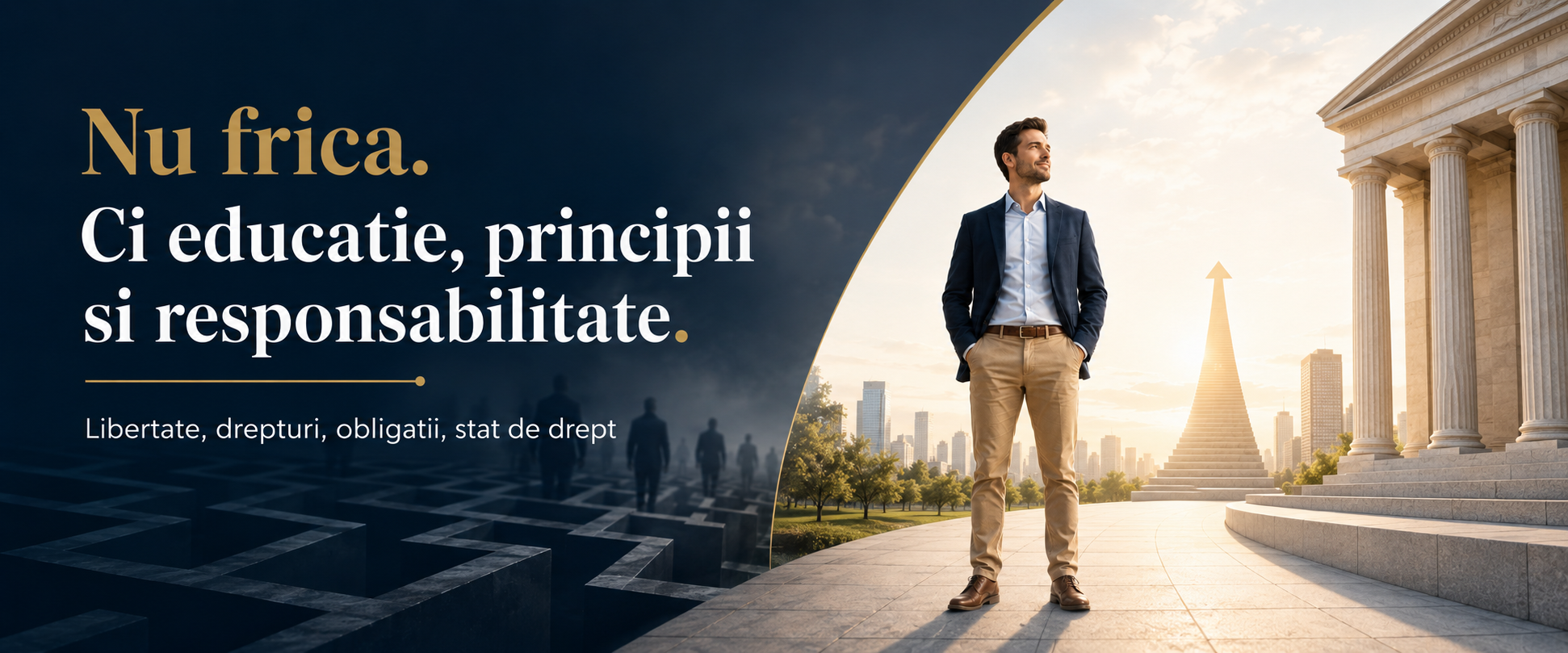 O societate sănătoasă nu se construiește pe frică, ci pe educație, principii și responsabilitate